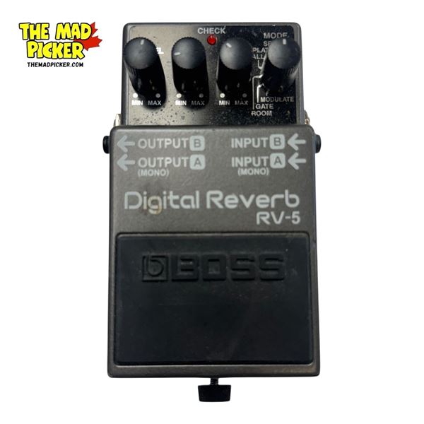 Boss Digital Reverb RV-5 Foot Pedal