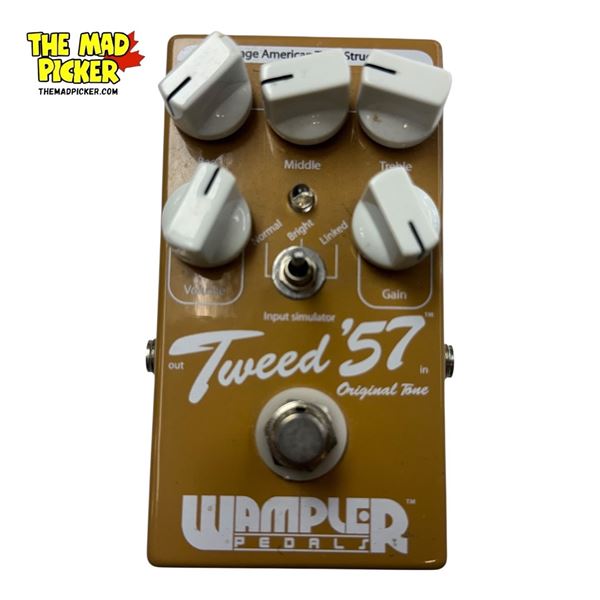 Wampler Tweed '57 Original Tone Foot Pedal