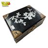 Image 1 : Vintage Lacquered Floral Detailed Jewellery Box