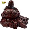Image 1 : Vintage Heavy Red Resin Asian Figure