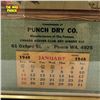 Image 2 : 1948 Punch Dry Co. Canadian Ginger Ale Calendar Advertisement With Complete Calendar