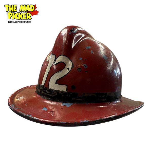 Vintage Firefighters Helmet With Liner
