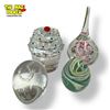 Image 2 : 4x Art Glass Paperweights