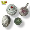 Image 3 : 4x Art Glass Paperweights