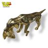 Image 1 : Vintage Brass Pointer Dog With Duck In Mouth Figurine