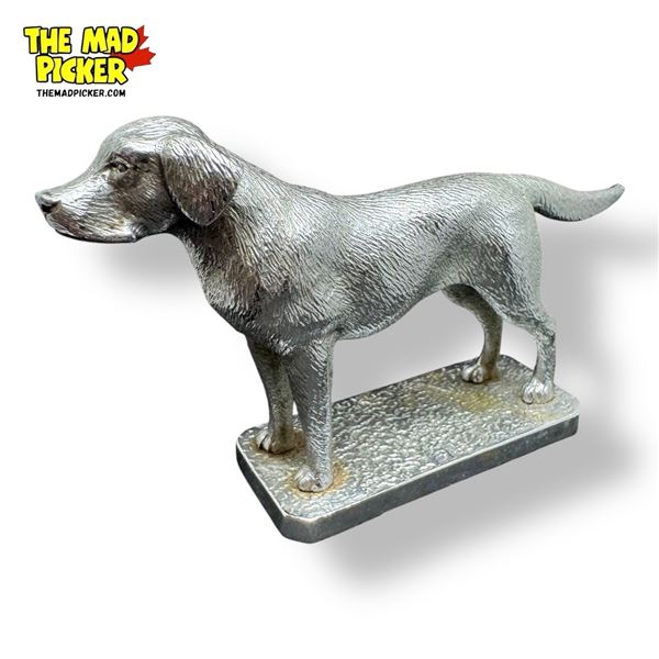 Vintage Heavy Labrador Car Mascot