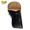 Image 3 : Vintage Leather Snap Button Belt Gun Holster