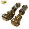 Image 2 : 2x Vintage Brass Railway Train Carriage Candle Light Lamps