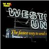 Image 2 : Vintage Western Union Neon Sign