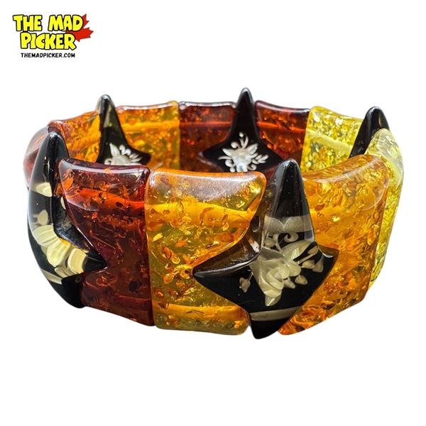 Vintage Amber Bracelet