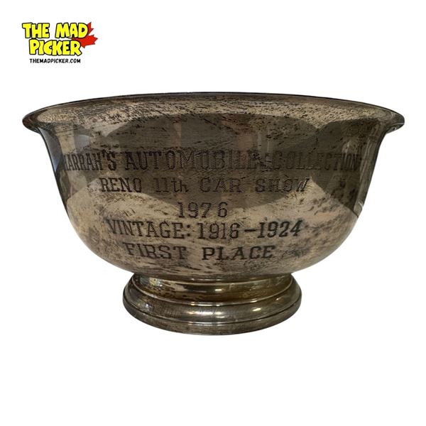 Vintage Paul Revere Sterling Silver 1976 1st Place Car Show Trophy