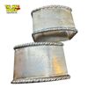 Image 3 : 2x Vintage Silver Napkin Ring Holders Stamped 800