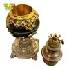 Image 4 : Antique The P & A Mfg. Co. Victor Ornate Oil Lamp