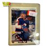 Image 6 : 8x Assorted Signed Hockey Cards: Cliff Ronning, Johnny Bucyk, Gino Odjick, Cesare Maniago, & More