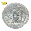 Image 1 : 1858-1958 Canadian Silver Totem Pole $1 Dollar Coin