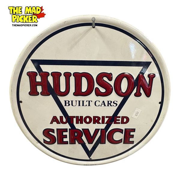 Vintage Reproduction Hudson Authorized Service Sign