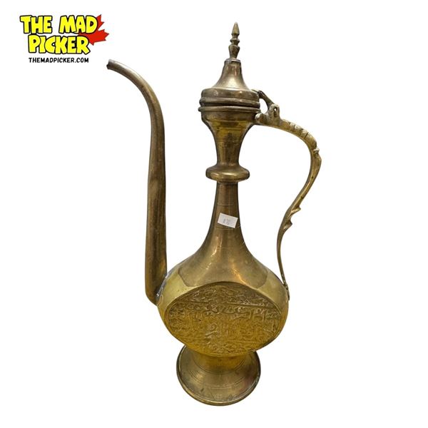 Vintage Brass South Asian Pitcher