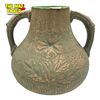 Image 3 : Vintage Red Wing Union Stoneware Double Handled Floral Vase