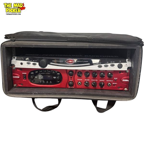 Behringer Racktuner & Pod XT Ultimate Tone For Guitars Line 6