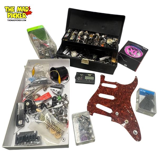 Collection Of Assorted Guitar Parts