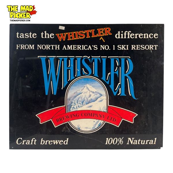 Whistler Brewing Company Advertising Sign