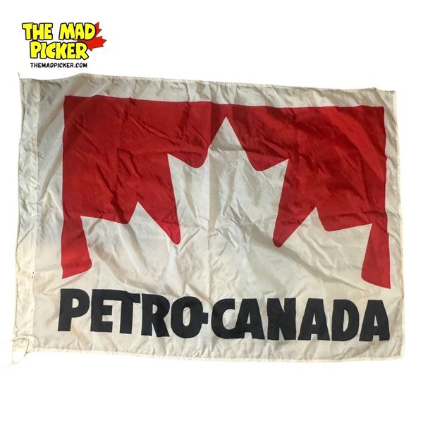 Vintage Petro Canada Advertising Flag