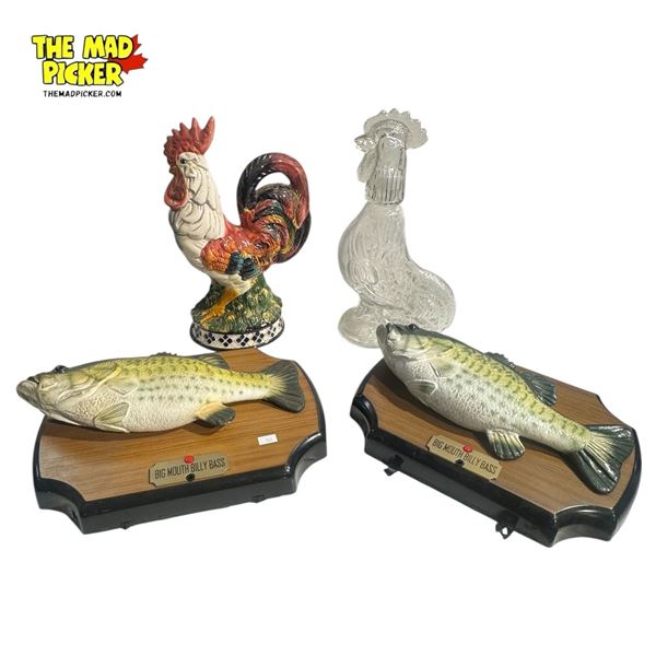 Vintage Variety : Roosters & Big Mouth Billy Bass