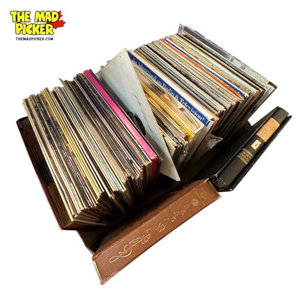 Collection Of Vinyl Records: The Mama's & The Papa's, Carole King, Wayne Newton, & More