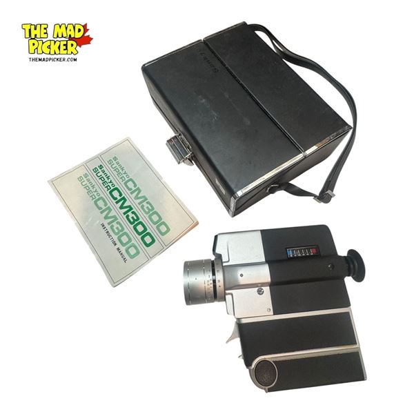 Vintage Sankyo  Super CM300 Video Camera