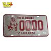 Image 1 : Vintage The Klondike Yukon 0000 Sample License Plate