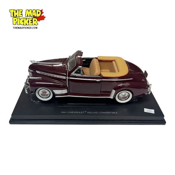 Chevy Deluxe Convertible 1941 1:18 Scale Die Cast Model Car