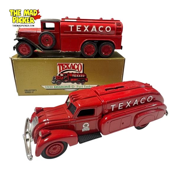3x Vintage Texaco Coin Banks