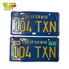 Image 1 : Vintage Pair Of California License Plates