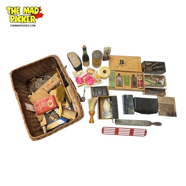 Collection Of Vintage Grooming Accessories & Products