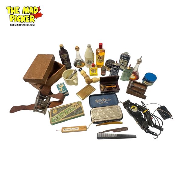 Collection Of Vintage Grooming Accessories & Products