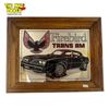 Image 1 : Vintage Firebird Trans Am Mirror Back Advertising Sign