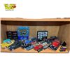 Image 1 : Shelf Lot of Diecast & Other Car Models and Toys
