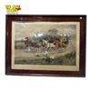 Image 2 : Vintage "When George IV was King" Framed Carriage Race Print