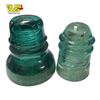 Image 2 : 4 Glass Insulators & 1 Porcelain 2 Piece Sconce Light