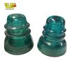 Image 4 : 4 Glass Insulators & 1 Porcelain 2 Piece Sconce Light