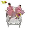 Image 2 : 7 "Presents"  Wizard of Oz Dolls with Tags & 1 Wicker Doll Chair