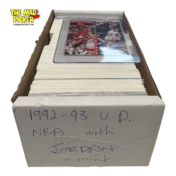 1992-1993 Upper Deck NBA Cards with Jordan/Pipper