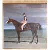 Image 4 : 3 Vintage Equestrian Prints in a Single Frame - 46" x 24"