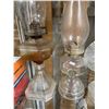 Image 3 : 3 Vintage Oil Lamps Complete with Chimneys