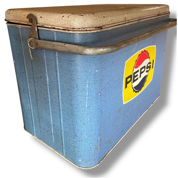 Vintage Pepsi Advertising Cooler