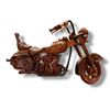 Image 1 : Vintage Hand Made Wooden Model Motorcycle