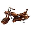 Image 2 : Vintage Hand Made Wooden Model Motorcycle