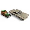 Image 1 : 2x Die Cast Model Cars: Johnny Lightning Chevy 409 & Ford Woody Wagon (1940)