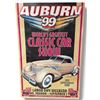 Image 1 : 1999 Auburn Classic Car Show Advertising Poster On Board