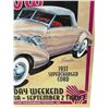 Image 2 : 1999 Auburn Classic Car Show Advertising Poster On Board
